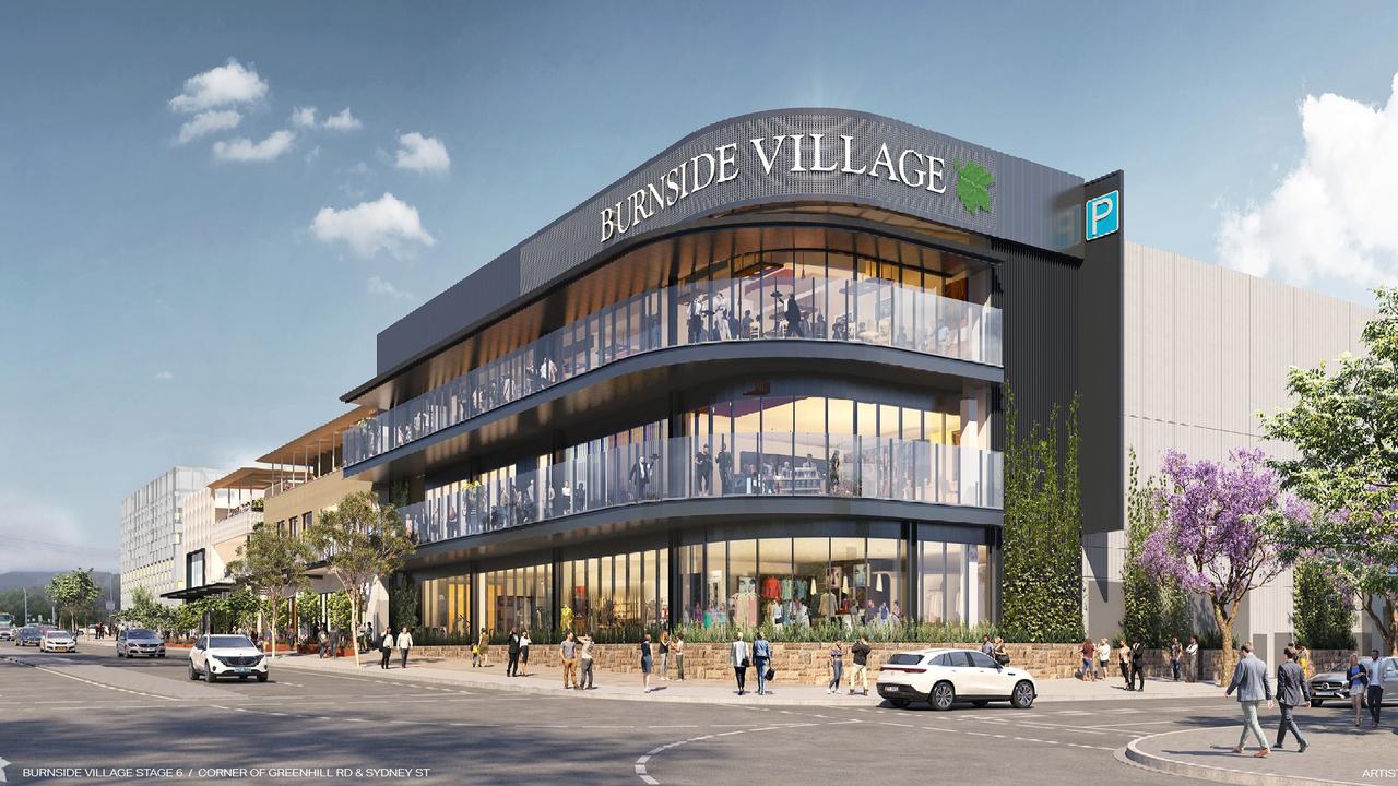 Artist's impression of Burnside Village expansion. Picture: Supplied by Burnside Village