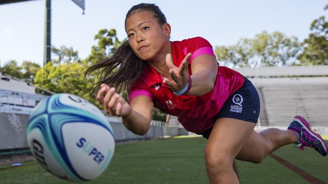 Queensland women’s player Asako Ono.