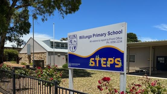 SA Health has announced a whole school assembly at Willunga Primary School has been declared a close contact site involving multiple confirmed cases of Covid. Picture: Keryn Stevens.