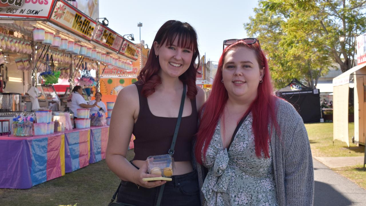 Blaire Abel and Courtney Robson.