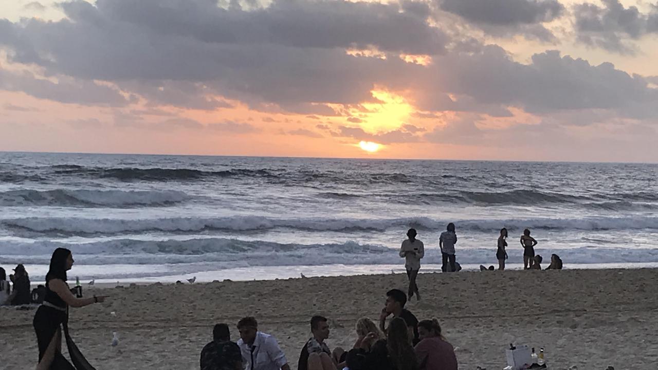 Gold Coast New Year's Day in Surfers Paradise. Picture: Emily Halloran 