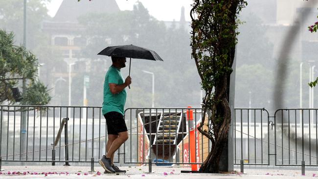 Life starts to return to normal in South Bank in then aftermath of ex-Tropical Cyclone Alfred. Picture: David Clark