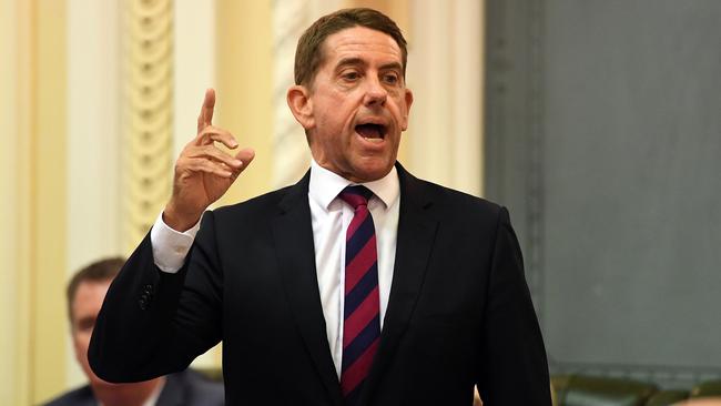 Queensland Minister for State Development, Manufacturing, Infrastructure and Planning Cameron Dick. Picture: AAP