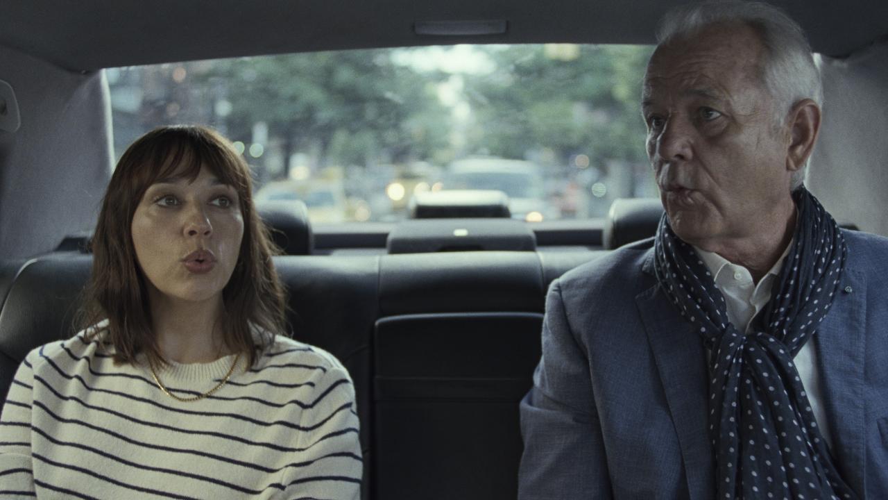 Bill Murray and Rashida Jones as father and daughter in On the Rocks. Picture: supplied