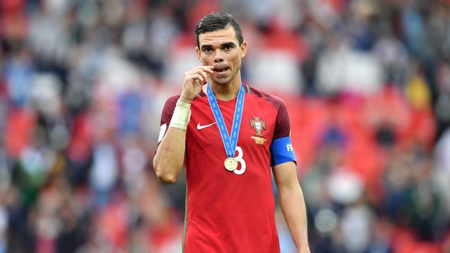 Portugal's defender Pepe.