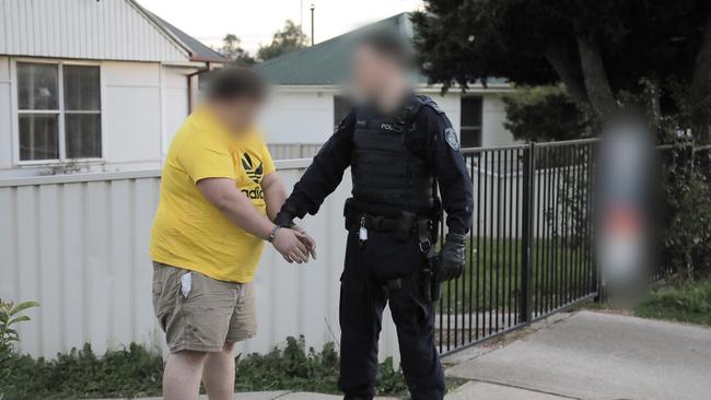 Janelle Sharpe was one of four alleged drug dealers arrested on April 14 in Goulburn.