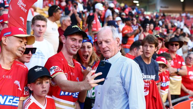 Wayne Bennett’s Dolphins are primed for another fast start in 2024. Picture: Chris Hyde/Getty Images