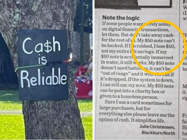 Woman’s $50 note rant resonates with thousands