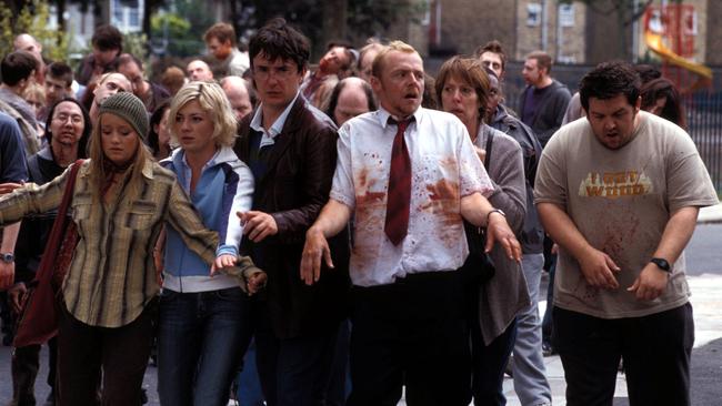 A scene from the 2004 film 'Shaun of the Dead'.