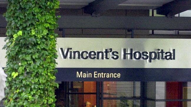 St Vincent's Hospital in Sydney said it became aware of the issue on Sunday morning.