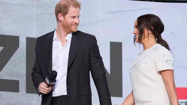 Harry and Meghan are the new impact partners with Ethic, a Wall Street asset manager. Picture: Theo Wargo/Getty Images for Global Citizen.