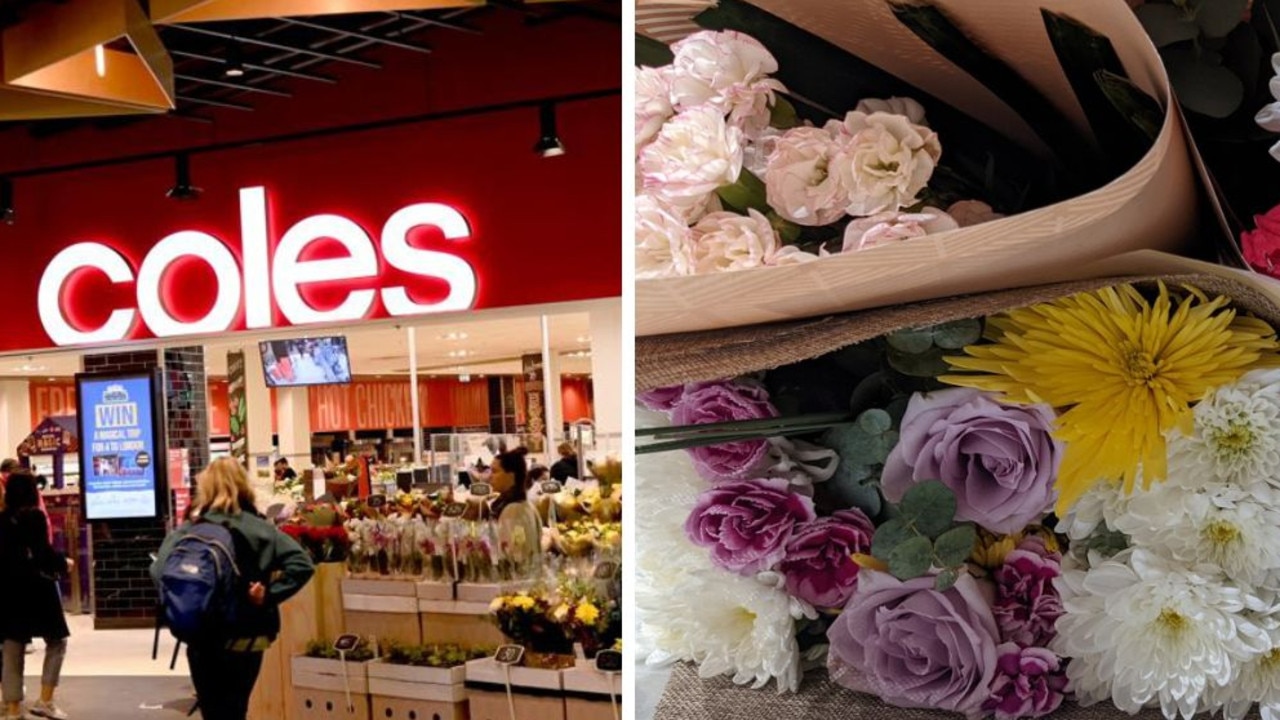 Coles shopper reveals how to get flowers for free