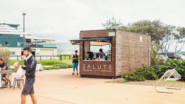 Salute Espresso will no longer operate out of the Jetty kiosk at Coffs Harbour. Photo: Salute Espresso.