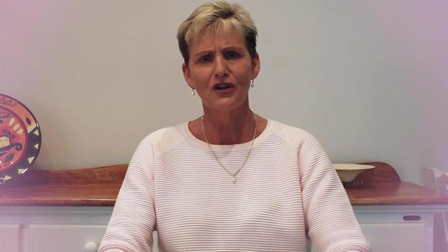 FINAL WORDS: Dalby community leader gives video eulogy at her own video