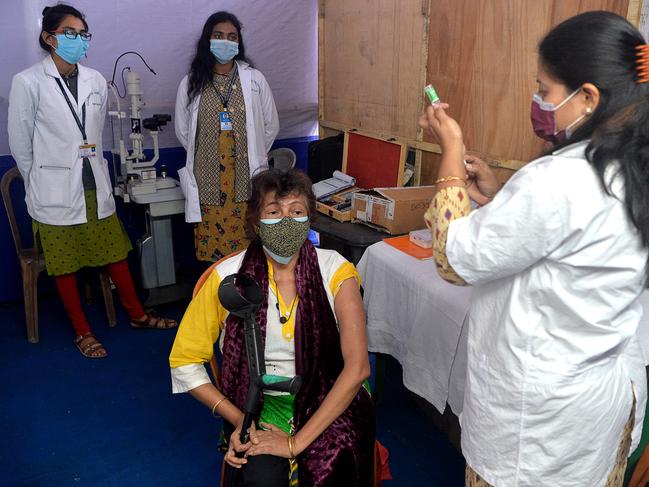 WHO has granted emergency approval to the India-manufactured coronavirus vaccine Covovax. Picture: AFP