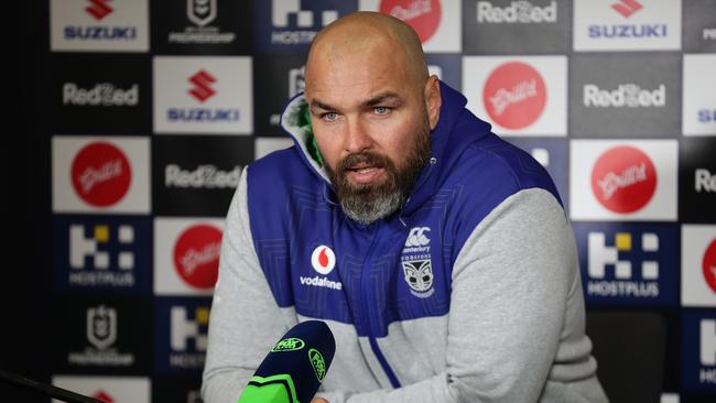 New North Queensland Cowboys head coach Todd Payten is currently serving as coach of the Warriors. Picture: Mark Metcalfe/Getty Images