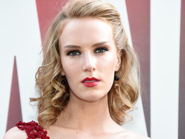 Charlotte Kirk attends the Ocean's 8 premiere in New York. Picture: Jamie McCarthy/Getty Images