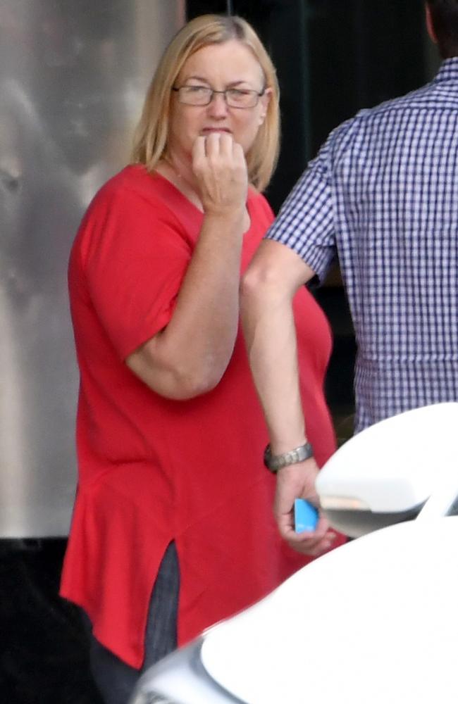 Lucas Fowler’s mother Shaunagh seen for the first time in Surrey, British Columbia, Canada. Picture: Peter Whittle/ News Corp Australia