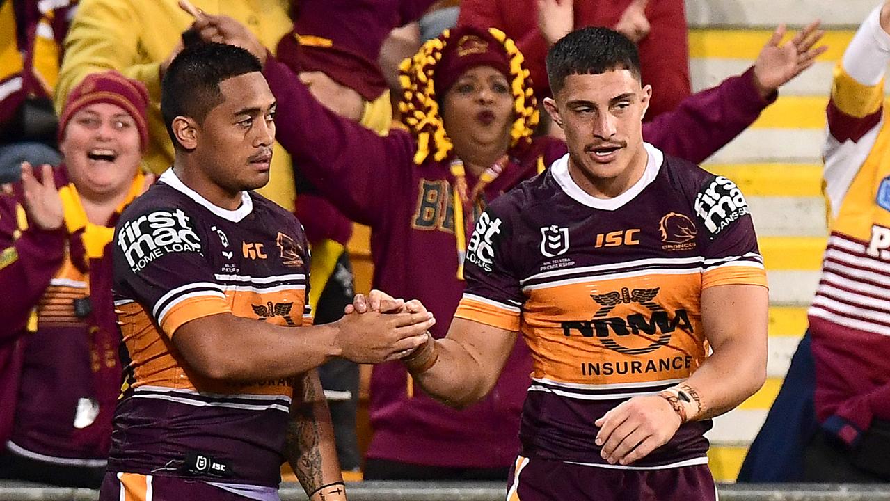 Nrl 2021 Anthony Milford Kotoni Staggs Replacements Brisbane Broncos Kevin Walters Brodie Croft John Asiata