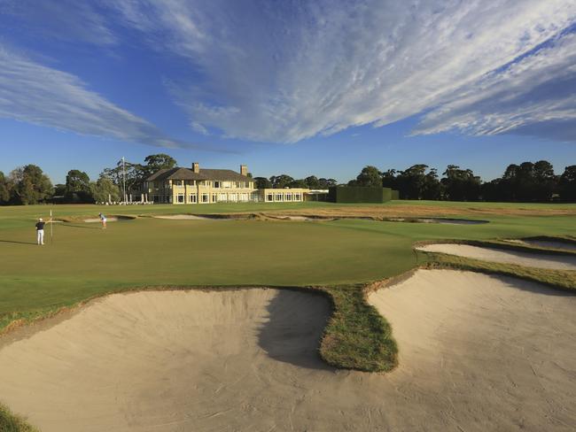Royal Melbourne Golf Club East Course has also made the AGD Top 10. Picture: Visit Victoria