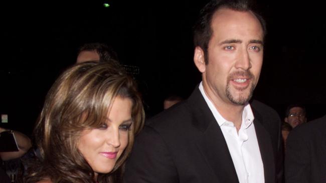 Nicholas Cage reacts to Lisa Marie’s death. Picture: Kevin Winter/Getty Images.