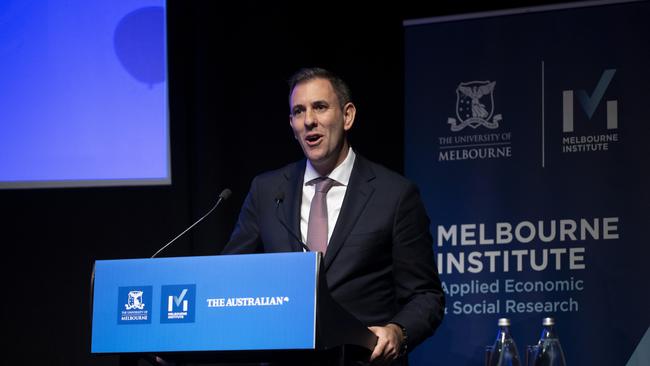 Treasurer Jim Chalmers isn’t boosting confidence either, given his continued reminders in media interviews that the world economy is ‘teetering’. Picture: Arsineh Houspian