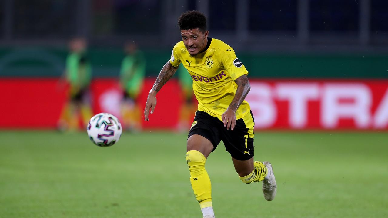 Manchester United’s pursuit for winger Jadon Sancho is nearing its end.