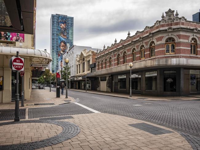 A severe weather warning remains in place for Perth. Picture: Tony McDonough / NCA NewsWire