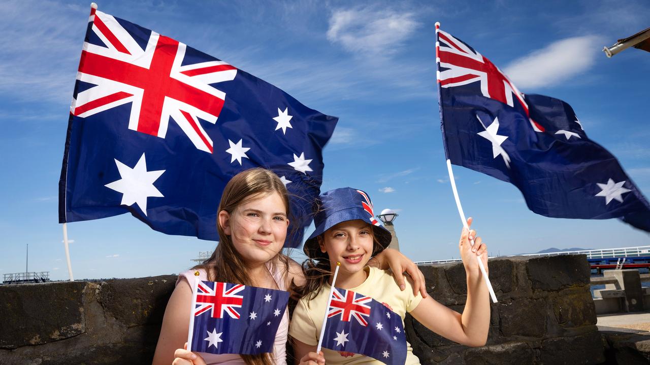 Eloise McCormack and Lyla Marinovic. Picture: Mark Stewart