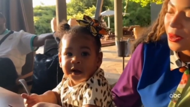 Beyonce unveils rare video of twin daughters Rumi and Sir Carter ...