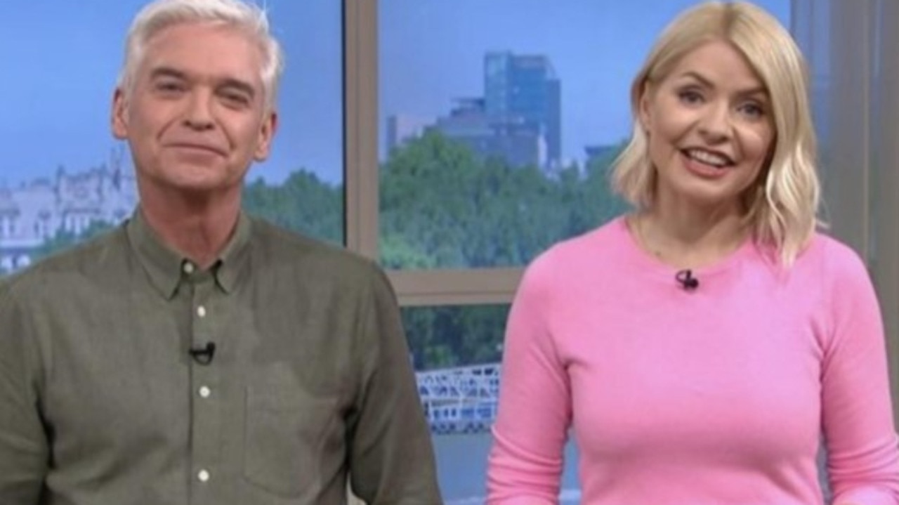 Phillip Schofield and Holly Willoughby on ITV This Morning. Picture: ITV