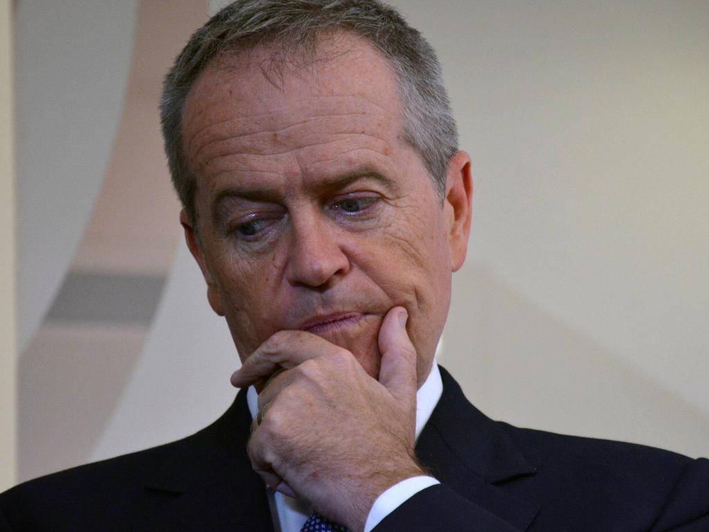 Opposition Leader Bill Shorten says he doesn’t want to live in a country where having rich parents is the most important thing. Picture: Rebecca Le May/AAP