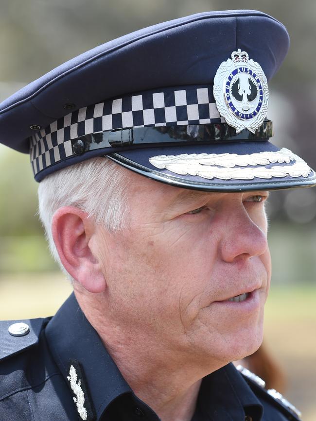 SA Police Commisioner Grant Stevens. Picture” Tricia Watkinson