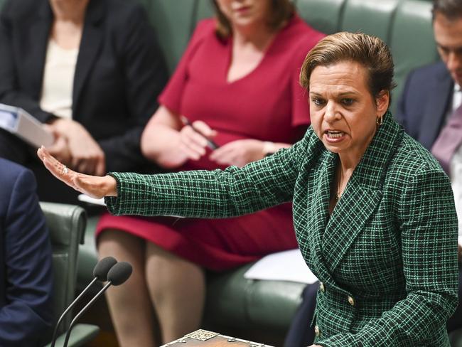 CANBERRA, AUSTRALIA, NewsWire Photos. JUNE 1, 2023: Michelle Rowland during Question Time at Parliament House in Canberra. Picture: NCA NewsWire / Martin Ollman