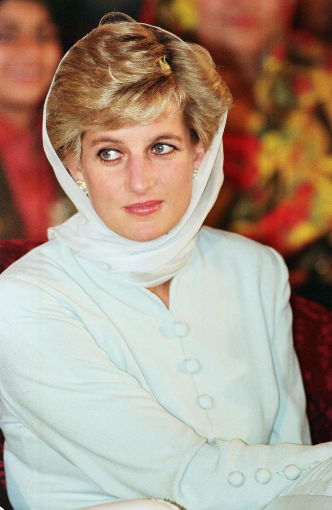 Harry’s mum Diana, Princess of Wales, also endured a lot of sniping from Palace aides. Picture: Getty