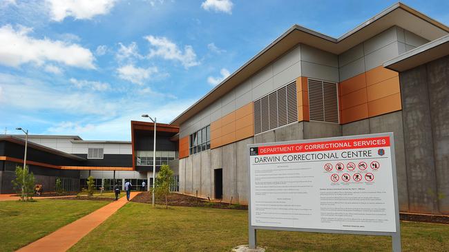 The Darwin Correctional Centre, where McRoberts is jailed