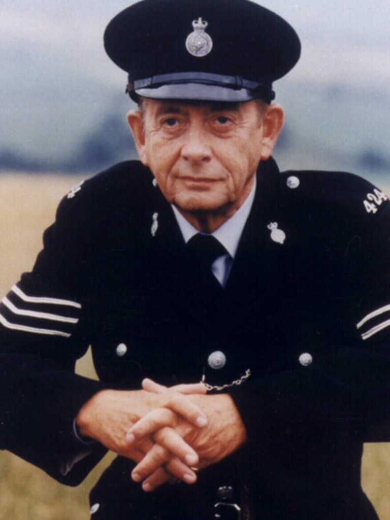 Derek Fowlds as Sergeant Blaketon in Heartbeat. Picture: Supplied