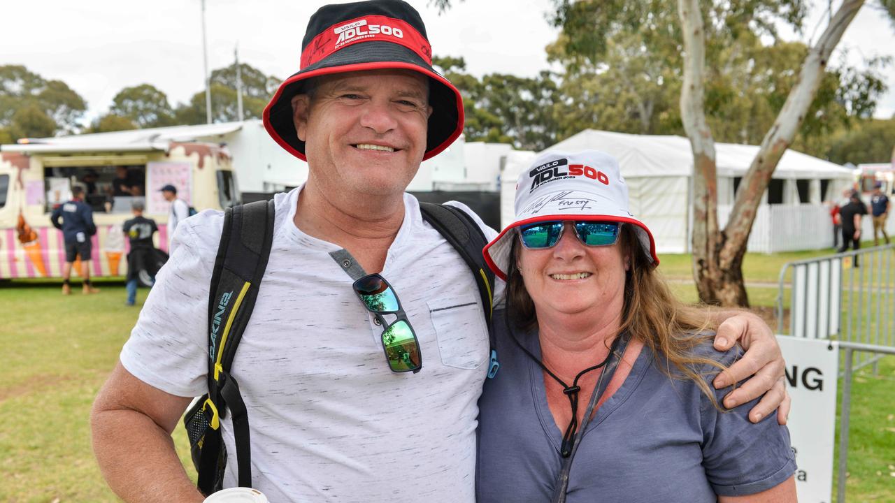 Fans at the Vailo Adelaide 500. Picture: Brenton Edwards