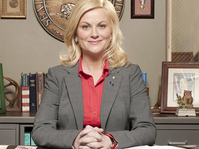 Say yes to Knope … Leslie Knope as played by Amy Poehler.