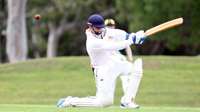 Callum Reidy is both a First XI and First XV player for Lauries. Picture by Richard Gosling