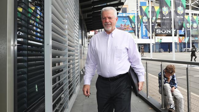 Bulldogs legend and NSWRL chairman George Peponis. Picture: Brett Costello