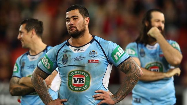 Injury forces Gagai out                      Andrew Fifita.