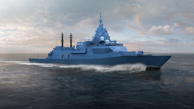 Future Hunter class frigate (BAE Systems image)