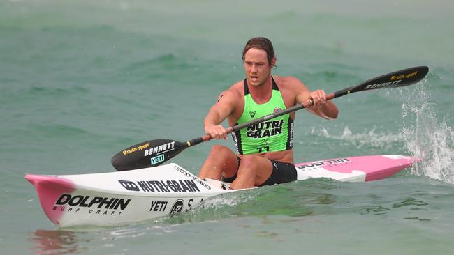 Tanyn Lyndon paddles during round 2 of the Nutri-Grain Series at Burleigh Heads on November 17, 2019 in Burleigh Heads, Australia. (Photo by Chris Hyde/Getty Images)