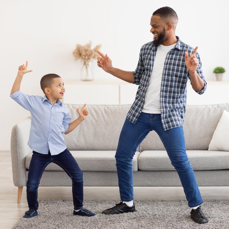 Try having a dance at home with your family. Picture: iStock