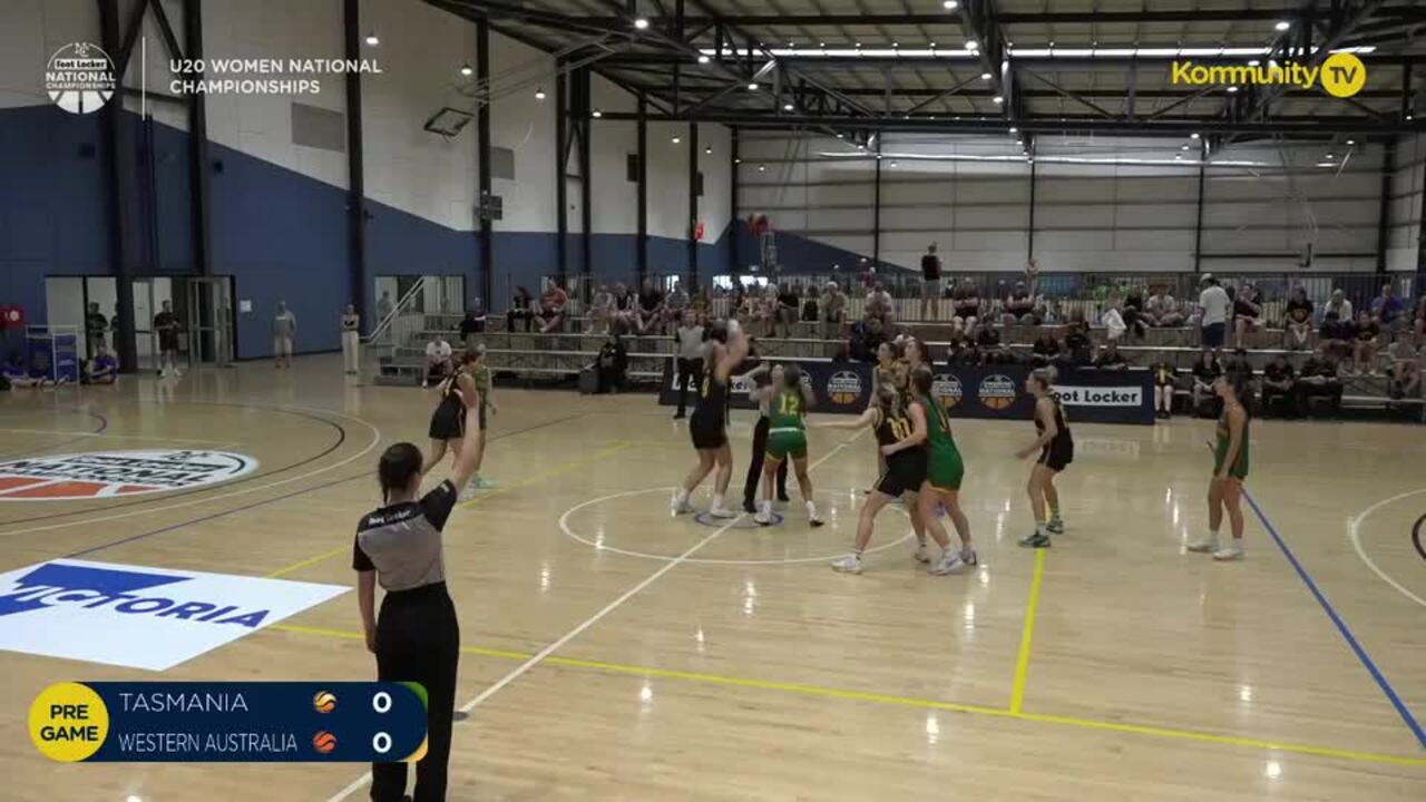 Replay: Tasmania v Western Australia (U20 women 5th place playoff)—2025 Basketball Australia U20's & Ivor Burge National Championships Day 6