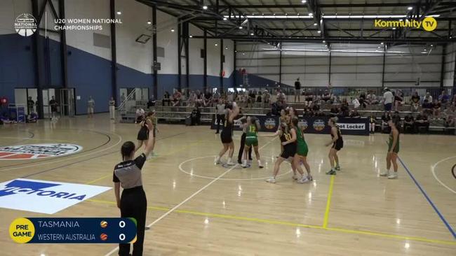 Replay: Tasmania v Western Australia (U20 women 5th place playoff)—2025 Basketball Australia U20's & Ivor Burge National Championships Day 6