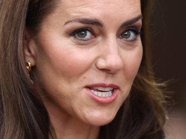 LONDON, ENGLAND - JULY 04: Catherine, Princess of Wales arrives to attend day two of the Wimbledon Tennis Championships at All England Lawn Tennis and Croquet Club on July 4, 2023 in London, England. (Photo by Hannah Mckay - Pool/Getty Images)