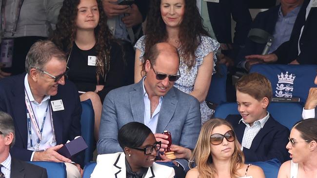 Prince George has been treated to outings including the cricket … Picture: Ryan Pierse/Getty Images