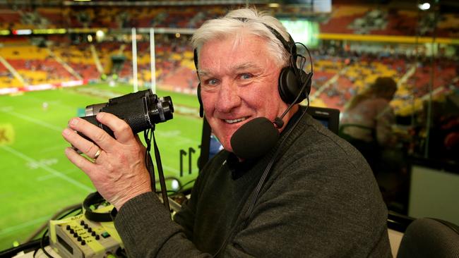 Ray Warren was known as the voice of rugby league. Picture: Gregg Porteous